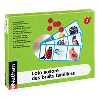 Loto sonore des bruits familiers - Nathan
