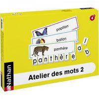 Atelier des mots 2 pour 6 enfants - Nathan