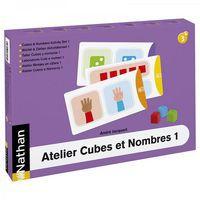 Atelier cubes et nombres 1 pour 6 enfants - Nathan