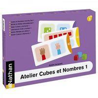 Atelier cubes et nombres 1 pour 6 enfants - Nathan thumbnail image