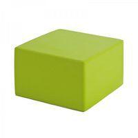 Pouf carré vert - Nathan