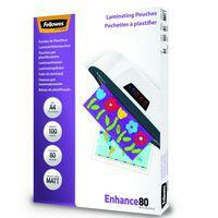 Pochette plastification A4 80µ mat image last - Fellowes