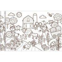 Papier spécial affiche Graffy Roll 90 g - Petit monde agricole - Image principale