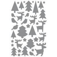 Pochette 640 gommettes thème noël 4 motifs - Maildor