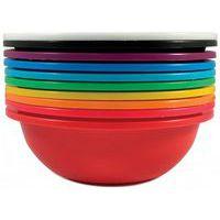 Set 10 bols d'activités Ø15 cm H 5 cm coloris assortis