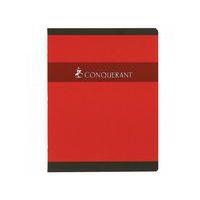 Cahier de devoirs 48 pages agrafées 17x22 seyes assortis - Conquerant