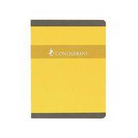 Cahier devoirs 96 pages 17x22 seyes couleurs - Conquerant