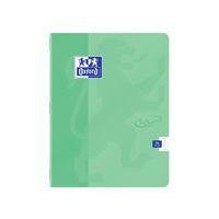 Cahier 96 pages 17x22 seyès coloris assortis carte - Oxford