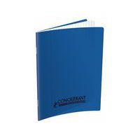 Cahier 17x22 seyes 140 pages agrafées polypropylène - Conquerant