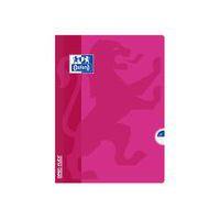 OXFORD Cahier OpenFlex 24x32cm Grands Carreaux Seyès 48 Pages Agrafées Couverture Polypro Coloris Assortis - Image principale