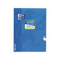 Cahier polypropylène 24x32 5x5 margé couleurs openflex - Oxford