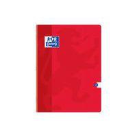 Cahier 140 pages 24x32 5x5 margé coloris assortis color life - Oxford