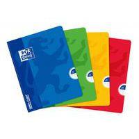 OXFORD Cahier OpenFlex 17x22cm Grands Carreaux Seyès 192 Pages Brochées Couverture Polypro Coloris Assortis - Image principale