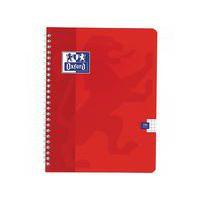Cahier 100 pages 17x22 5x5 spirale color life - Oxford