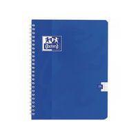 OXFORD Cahier Color Life 17x22cm Grands Carreaux Seyès 100 Pages Reliure Intégrale Couverture Carte Coloris As - Image principale