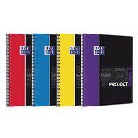 OXFORD Cahier Etudiants ProjectBook A4+ Petits Carreaux 5mm 200 Pages Reliure Intégrale Couverture Polypro Col - Image principale