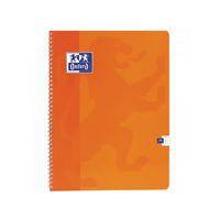 Cahier carte 100 pages spirale 24x32 cm seyes color life - Oxford