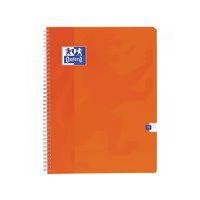 Cahier carte 180 pages spirale 24x32 seyes color life - Oxford