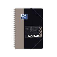 Cahier polypropylène 60 pages spirale B5 5x5 nomadbook - Oxford