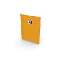 Bloc-notes 160 pages A4+ seyes perforé orange agrafée coté - Oxford thumbnail image