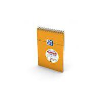Bloc-notes 160 pages A4 5x5 spirale orange - Oxford