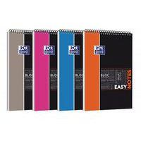 OXFORD Bloc-notes Etudiants Easynotes A4+ Ligné 7mm 160 Pages Reliure Intégrale Couverture Polypro Coloris Ass - Image principale