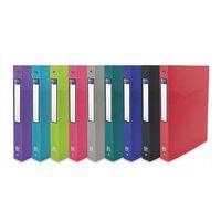 Classeur polypropylène A4 dos 40 mm couleurs assorties osmose - Oxford