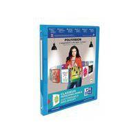 Classeur polyvision format A4 dos 20 mm 4 anneaux ronds - Oxford