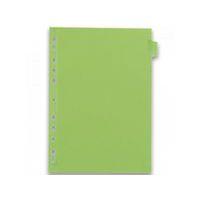 Jeu 12 intercalaires neutres A4 carte lustrée 220g Color Life - Oxford