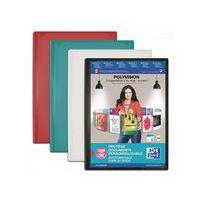 Protège-Documents Polyvision A4 200 vues / 100 pochettes Couverture Polypro Opaque Coloris Assortis - Image principale