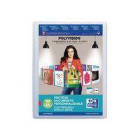 Protège-Documents Polyvision A4 120 vues / 60 pochettes Couverture Polypro Incolore - Image principale
