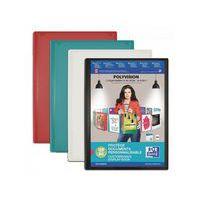 Protège-Documents Polyvision A4 120 vues / 60 pochettes Couverture Polypro Opaque Coloris Assortis - Image principale