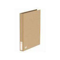OXFORD Classeur Touareg A4 XL Dos 35mm 4 Anneaux en D Couverture Papier Kraft Beige Naturel - Image principale