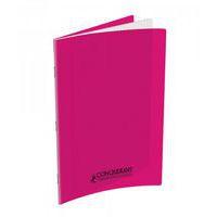 Cahier polypropylène 90g 96 pages seyes A4 - rose - Image principale