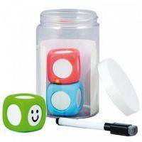 Set de 3 dés réécrivables - Image principale