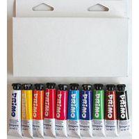 Boite carton de 10 tubes 10 ml gouache pâteuse concentrée Primo thumbnail image 2