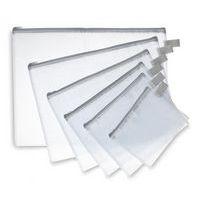 Pochette zippée PVC 22 x 29 cm - Image 2