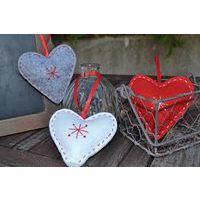 Kit 30 cœurs feutrine à fabriquer - Image 2