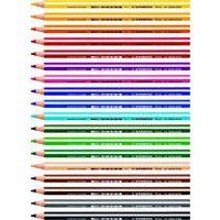 Etui 12 crayons couleurs gros module Trio Thick + 1 taille crayons offert - Image 2