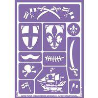 Lot 1 - 43 pochoirs maquillage - Image 3