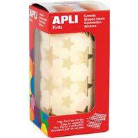 Lot 2 rouleaux gommettes étoiles or et argent - Image 3