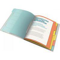 Trieur 6 compartiments 24x33 cm polypropylène couleur - Image 2