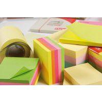 Cube 250 feuilles 51x51 mm 5 couleurs néon assorties thumbnail image 3