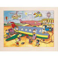Lot de 4 puzzles 'Les transports' de 35 pièces en bois. thumbnail image 11