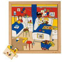 Lot de 4 puzzles bois la santé - Image 2