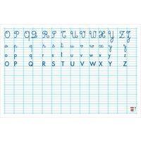 Tableau effaçable à sec 80 x 120 cm alphabet et seyes recto-verso - Image 2