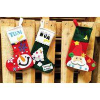 Lot 10 chaussettes de noël en feutrine - Image 4