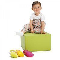 Pouf carré vert - Image 2