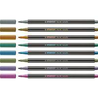 Etui 8 feutres PEN 68 couleurs métallisées thumbnail image 6