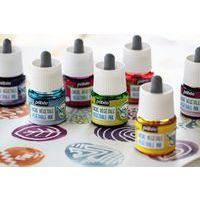 Set 5 flacons encre à dessiner végétale avec pipette 45 ml - Image 3